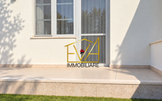 Bilocale con doppio giardino e posto auto